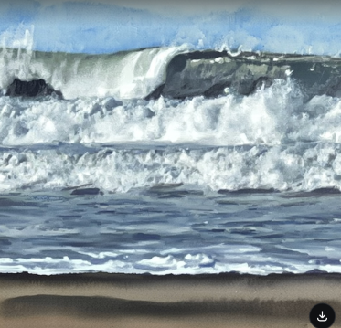 This is the OCEAN. THE ACTUAL OCEAN.