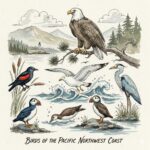 Birds of the Pacific Northwest, generated on Gemini